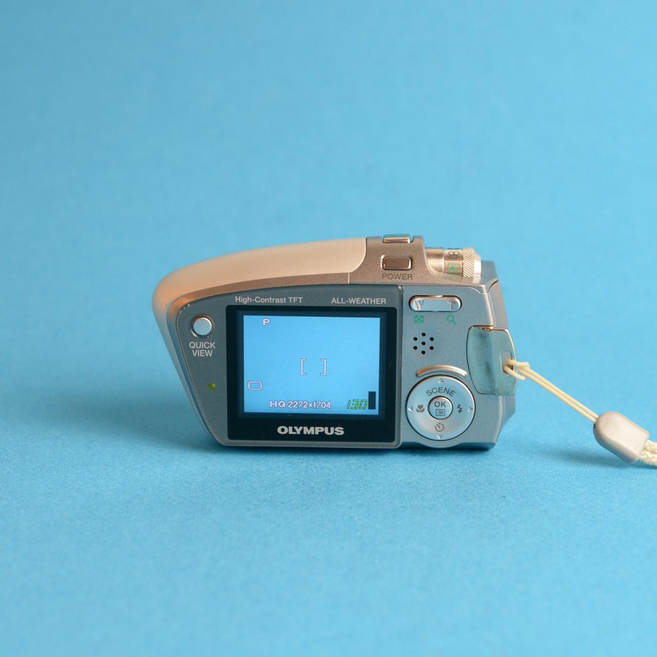 Olympus Stylus Verve Digital Camera | 4.0MP | Tested & Working | Silver