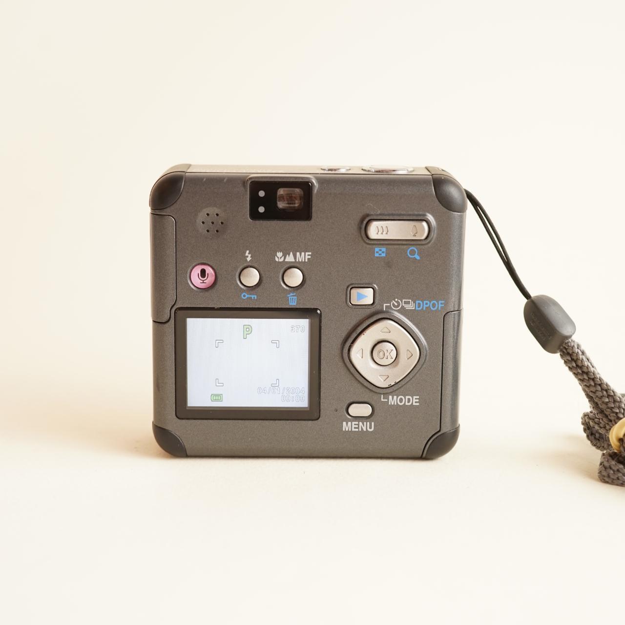 Pentax Optio 43WR Digital Camera | 4MP | Tested & Working | Grey