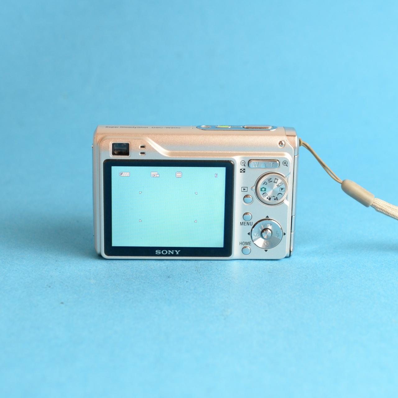 Sony Cyber-shot DSC-W200 Digital Camera | 12.1MP | Tested & Working | Silver