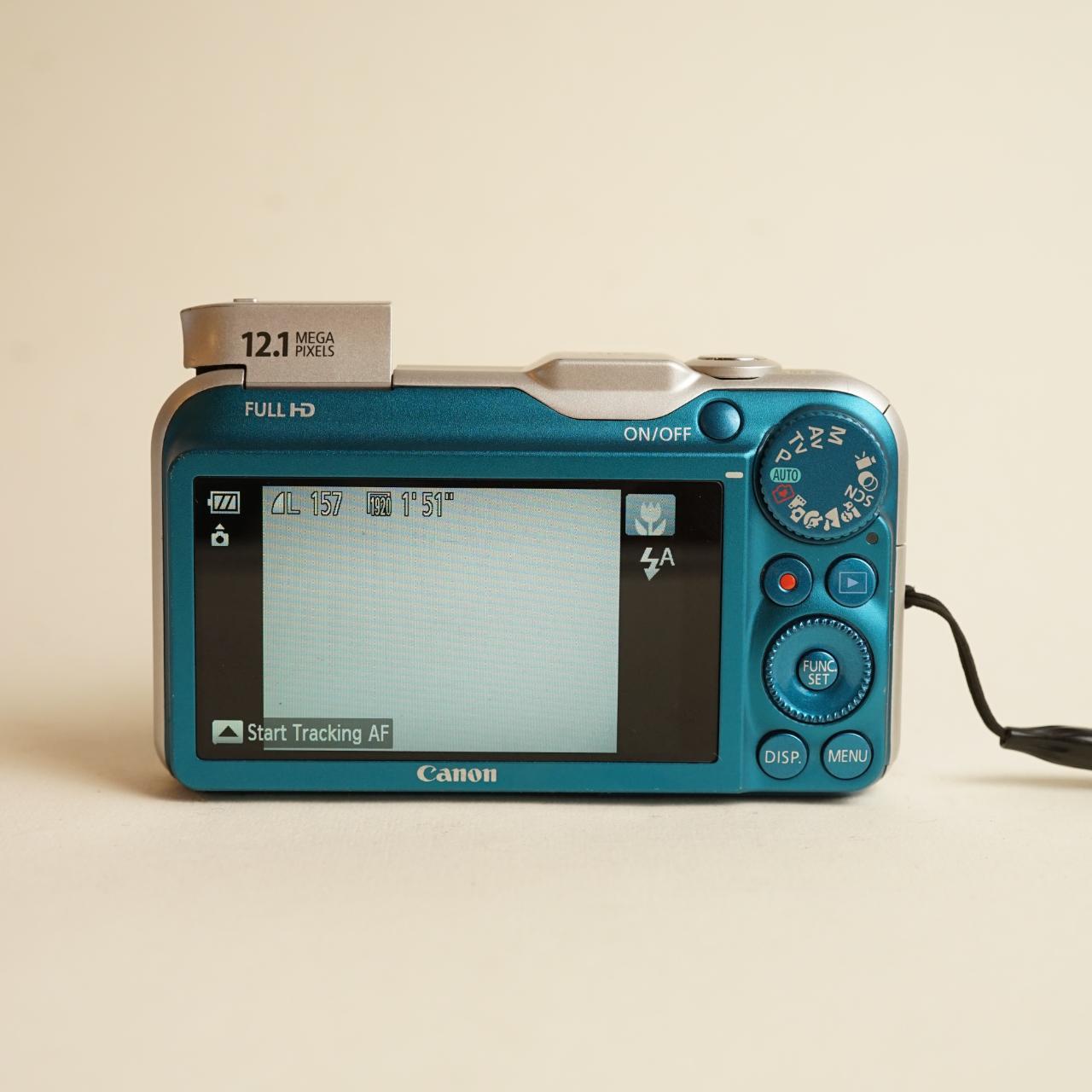 Canon PowerShot SX230 HS Digital Camera | 12.1MP | Tested & Working | Blue