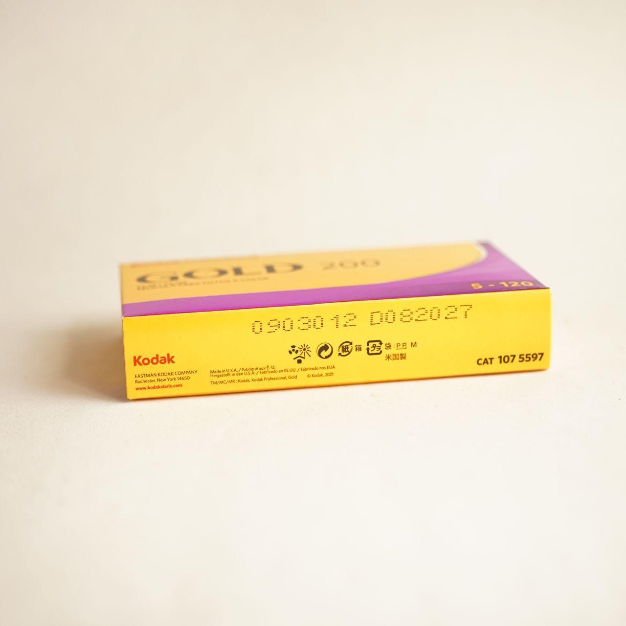 Kodak Gold 200 120 Film | 5-Pack