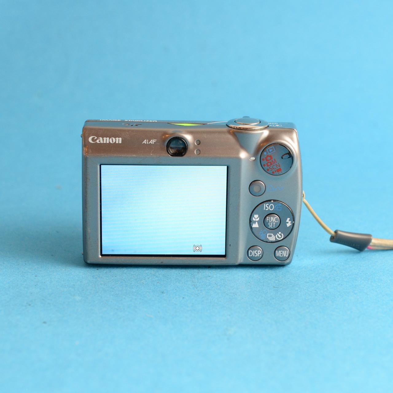 Canon PowerShot SD800 IS Digital Camera | 7.1MP | Tested & Working | Silver