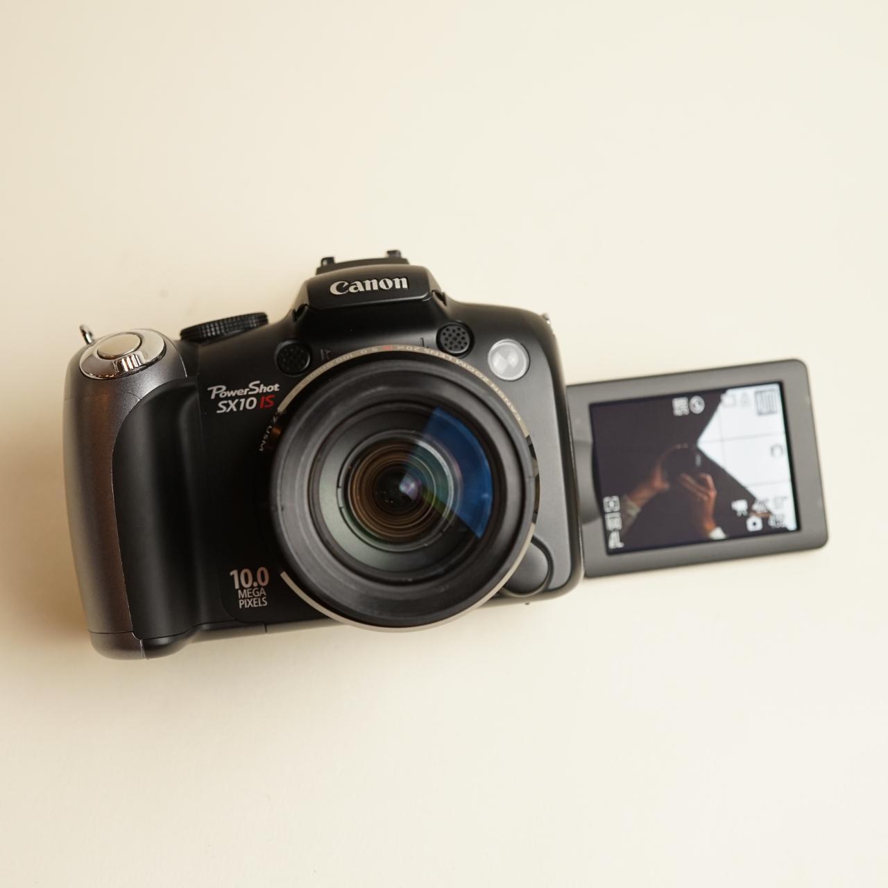 Canon PowerShot SX10 IS Digital Camera | 10MP | Tested & Working | Black