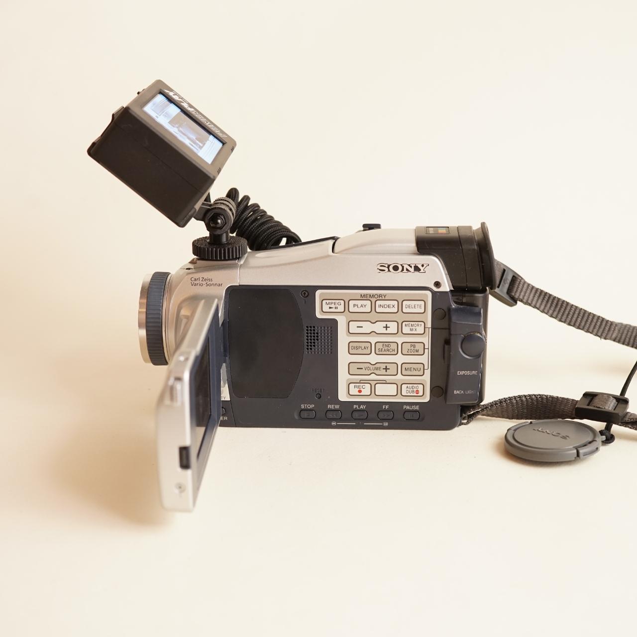 Sony Handycam DCR-TRV27 Digital8 Camcorder with Tapeless Setup | Camcorder | Tested & Working | Silver