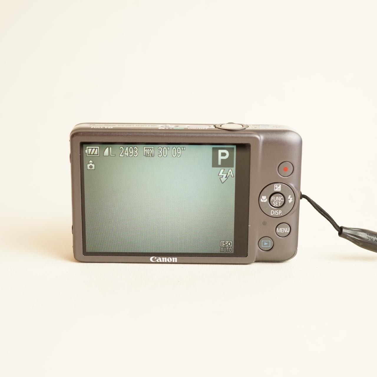 Canon PowerShot ELPH 100 HS Digital Camera | 12MP | Tested & Working | Grey