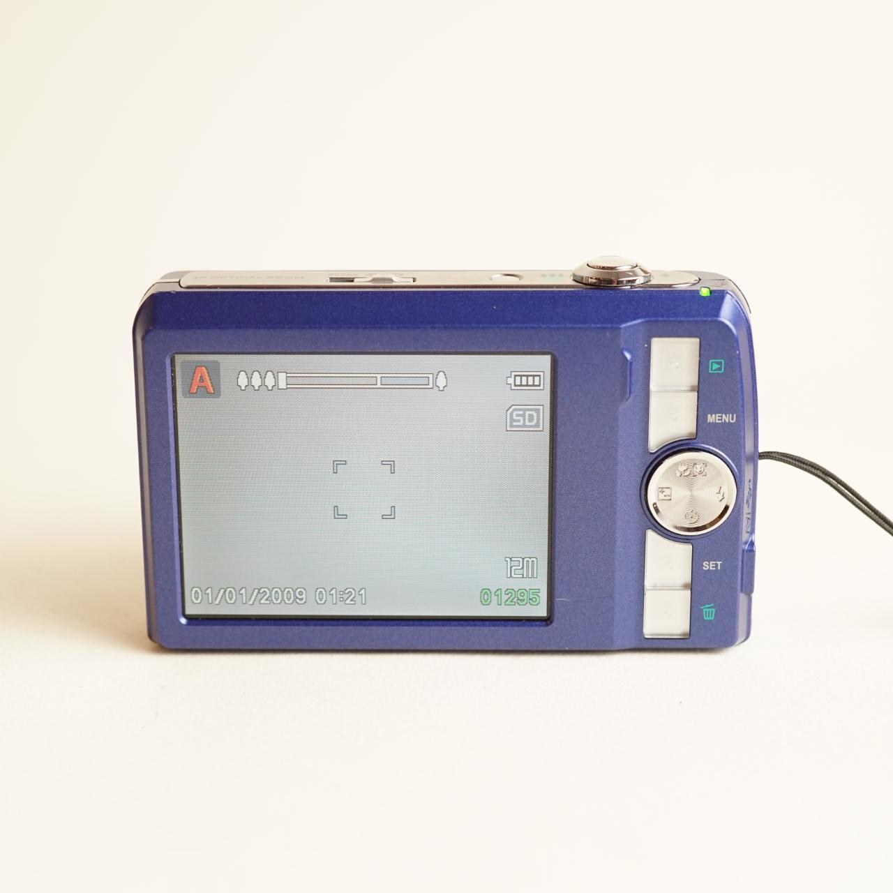 Sanyo VPC-T1284 Digital Camera | 12MP | Tested & Working | Blue
