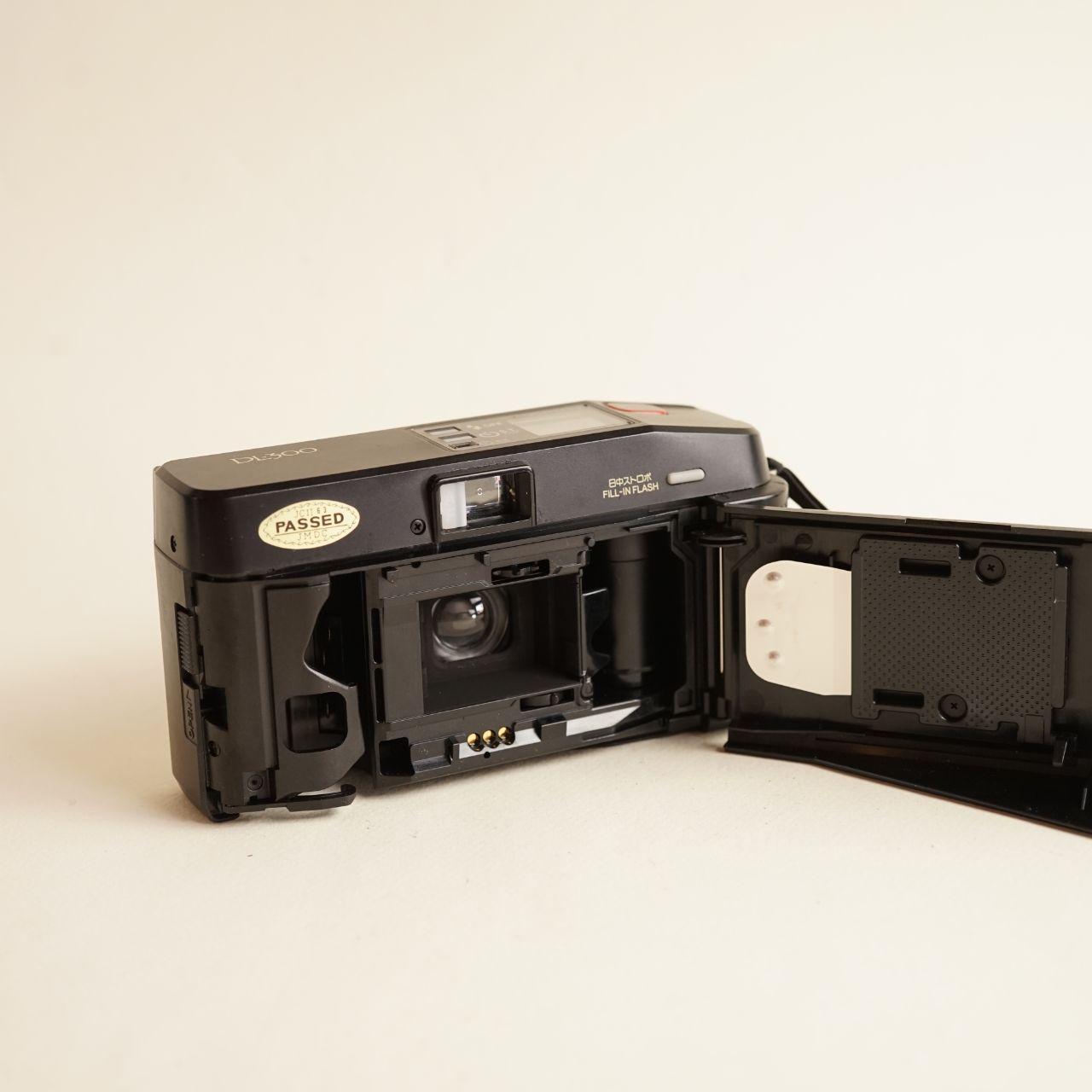 Fujifilm DL-300 Film Camera | 35mm Point & Shoot | Tested & Working | Black