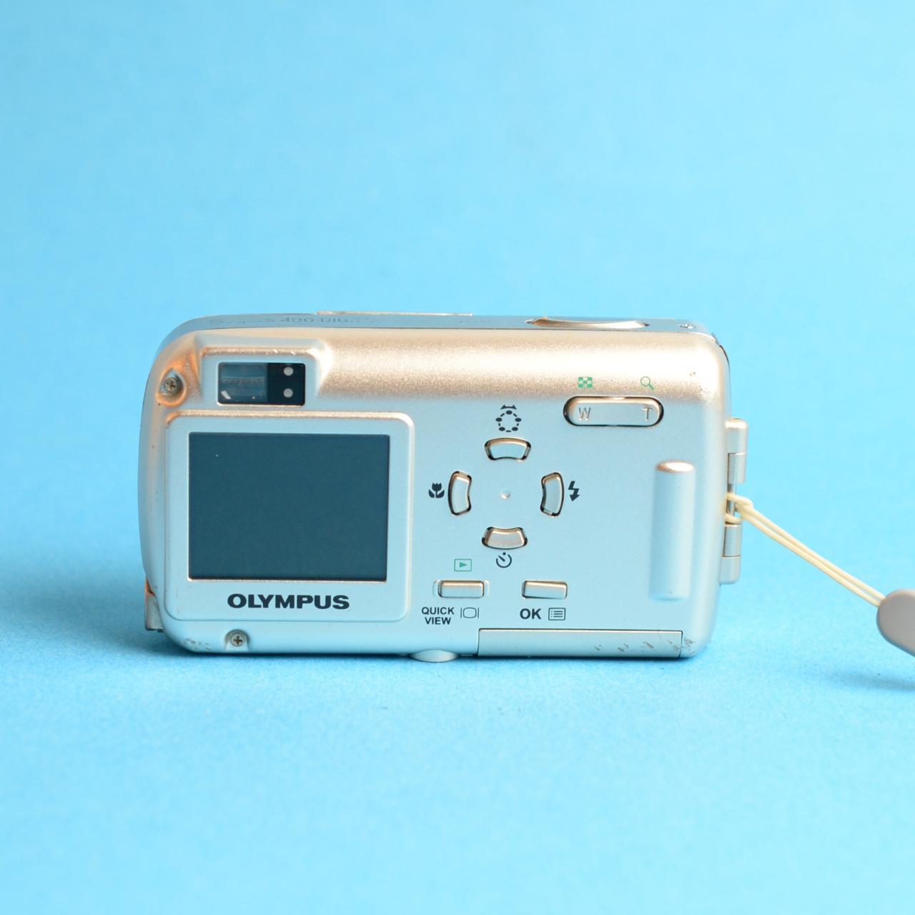 Olympus Stylus 400 Digital Camera | 4.0MP | Tested & Working | Silver