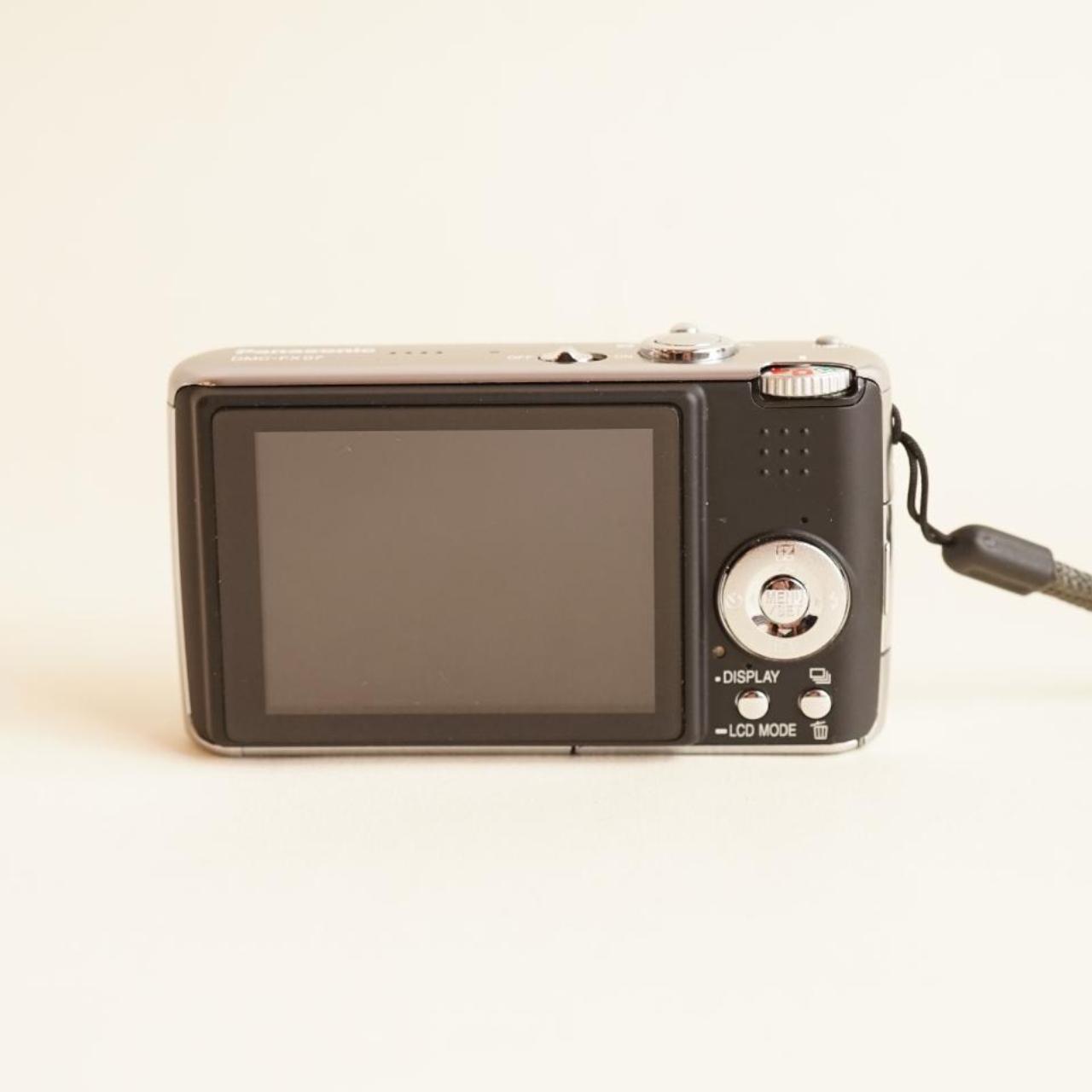 Panasonic Lumix DMC-FX07 Digital Camera | 7.2MP | Tested & Working | Black