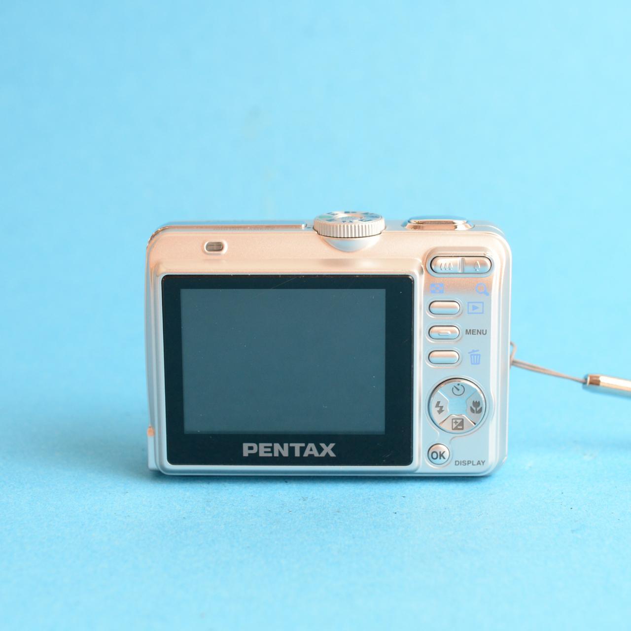 Pentax Optio E10 Digital Camera | 6MP | Tested & Working | Silver