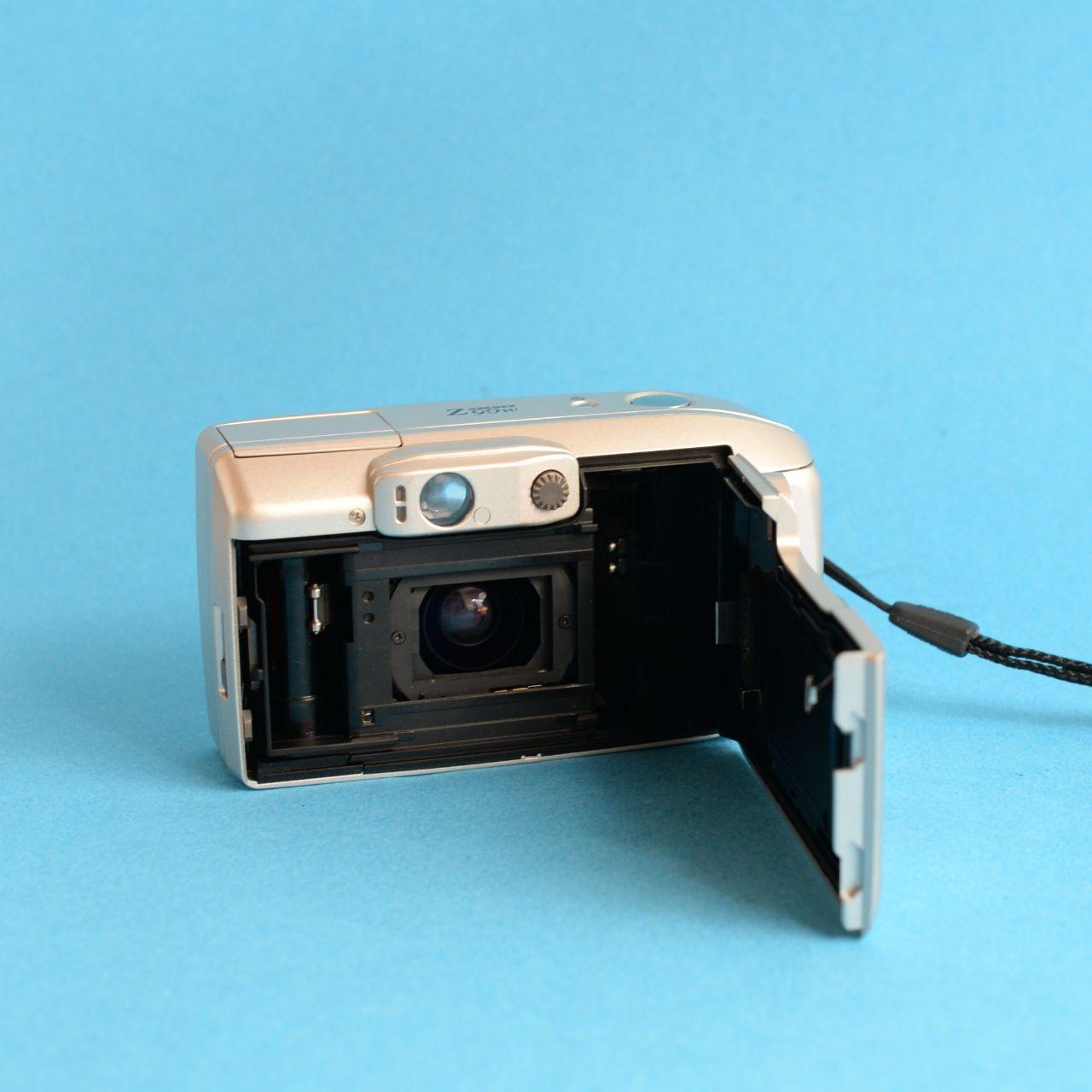 Canon SureShot Z90W Film Camera | 35mm Point & Shoot | Tested & Working | Silver
