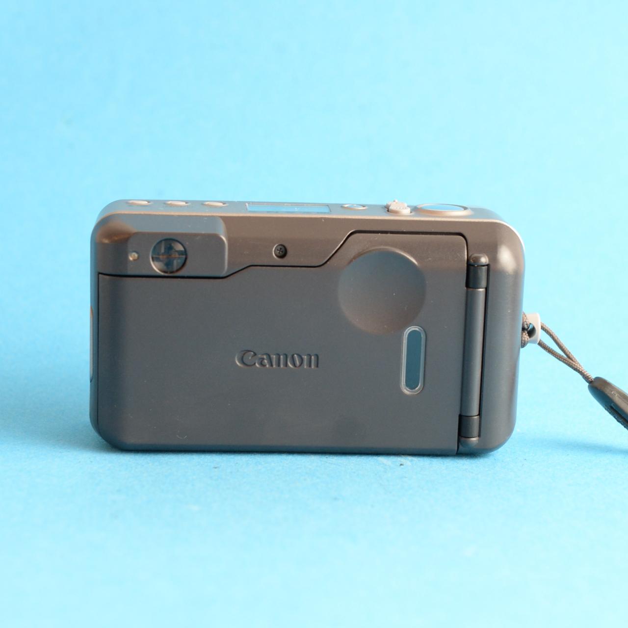 Canon Sure Shot 80u Film Camera | 35mm Point & Shoot | Tested & Working | Silver