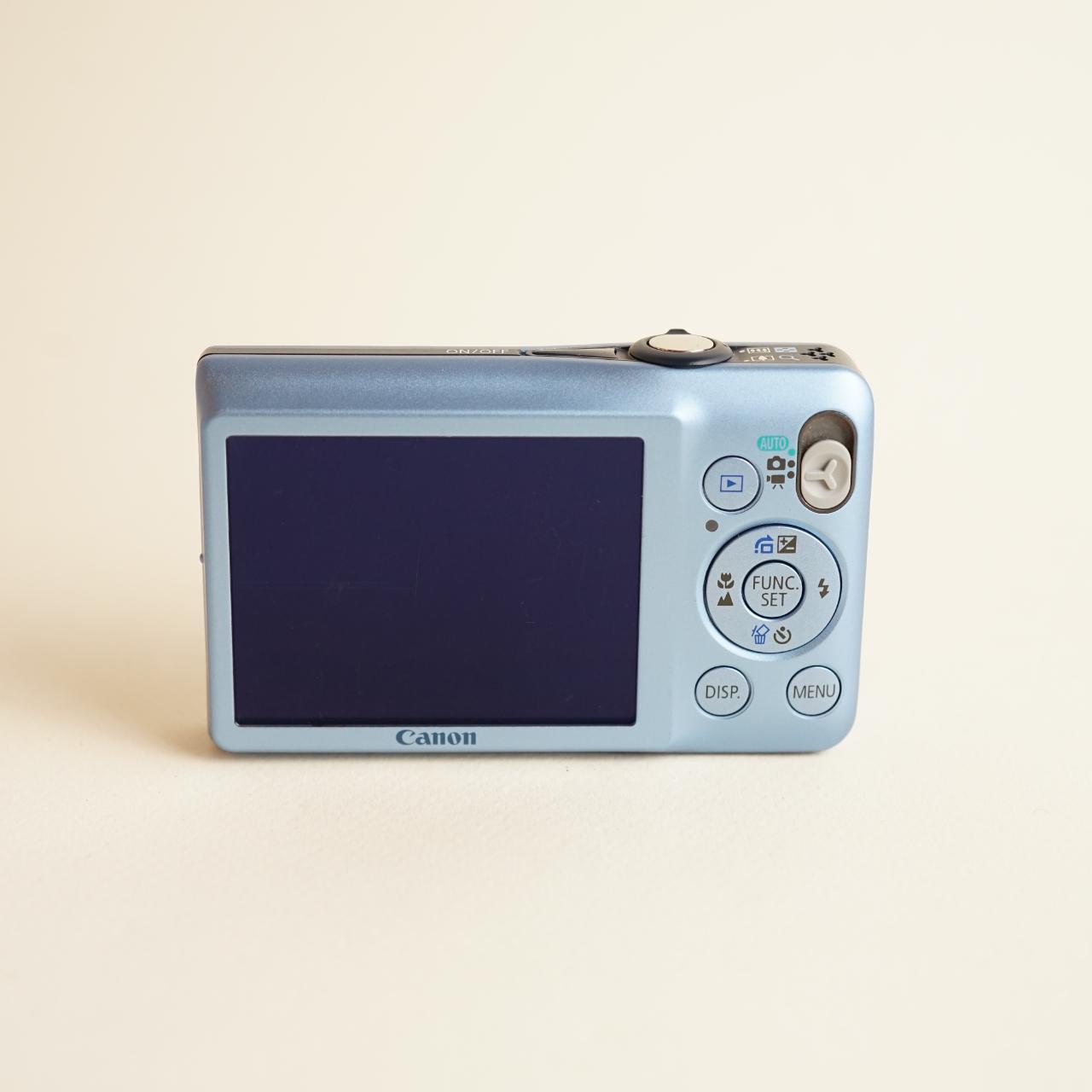 Canon PowerShot SD1300 IS Digital Camera | 12MP | Tested & Working | Blue