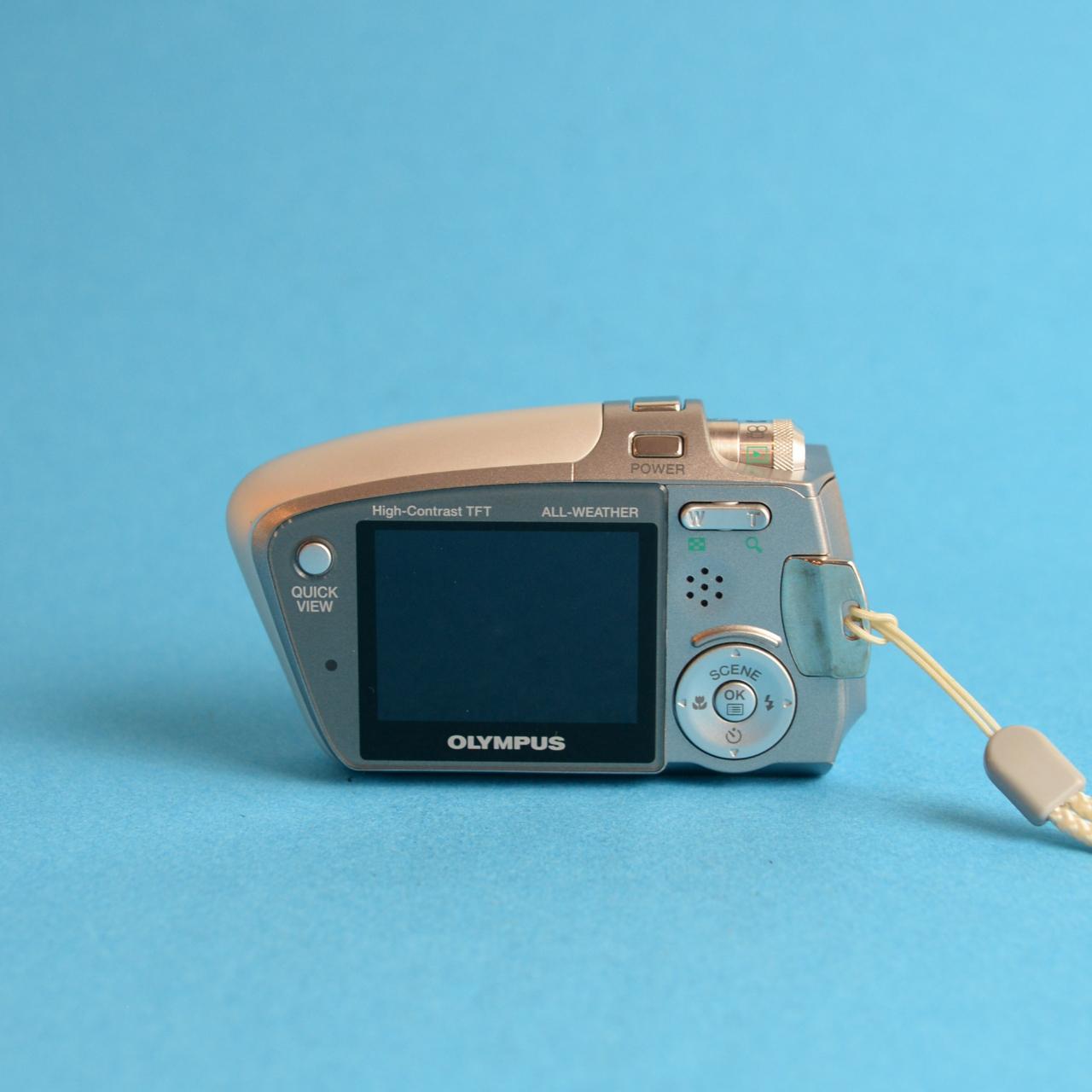 Olympus Stylus Verve Digital Camera | 4.0MP | Tested & Working | Silver