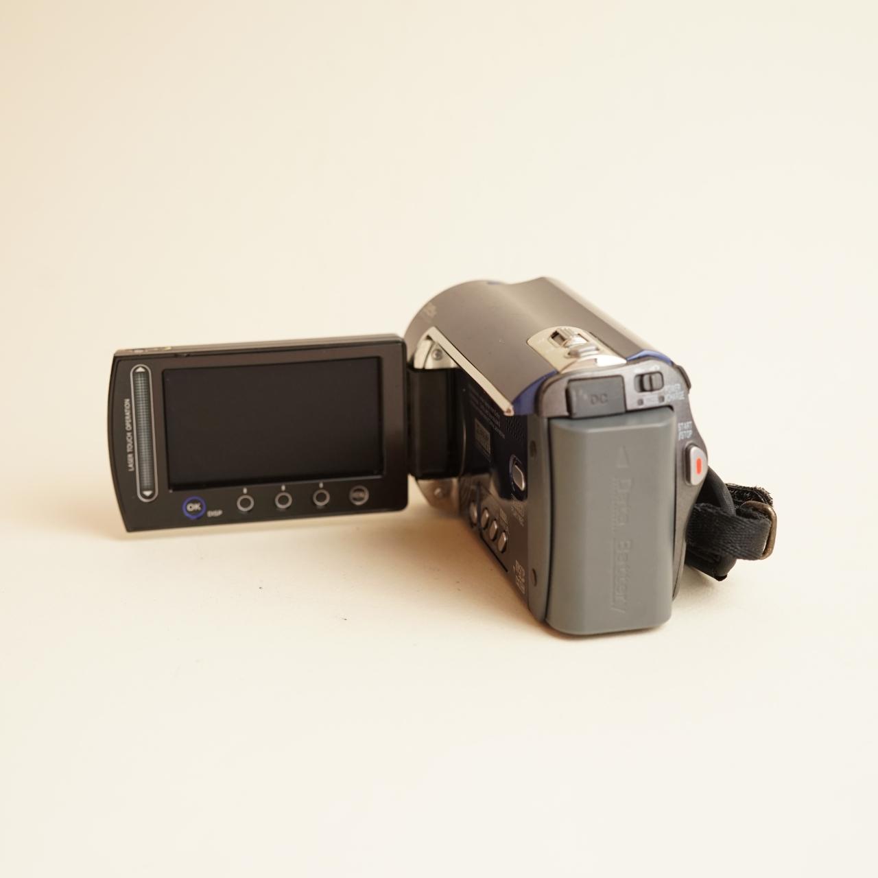 JVC Everio GZ-MG330AU Digital Camcorder | Tested & Working | Blue