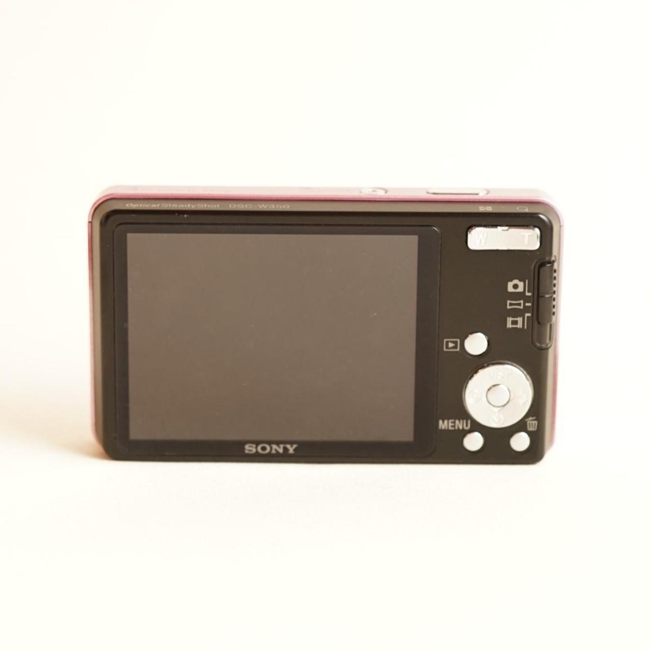 Sony Cyber-shot DSC-W350 Digital Camera | 14.1MP | Tested & Working | Pink