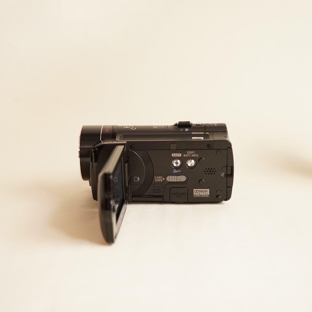 Canon Vixia HF10 Camcorder | 3.3MP HD | Tested & Working | Black