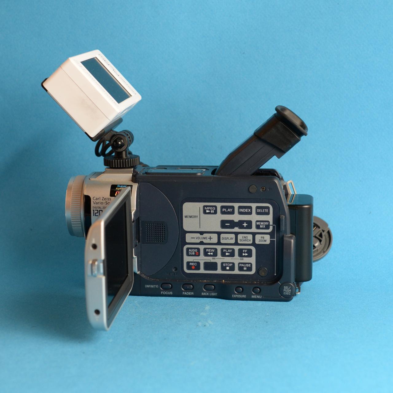 Sony DCR-TRV17 Handycam with Tapeless Accessories | Camcorder | Tested & Working | Silver