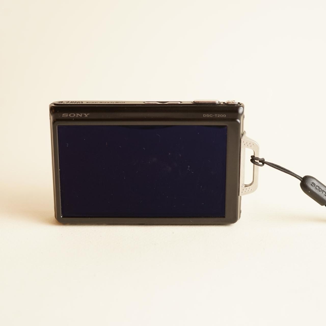 Sony Cyber-shot DSC-T200 Digital Camera | 8.1MP | Tested & Working | Black