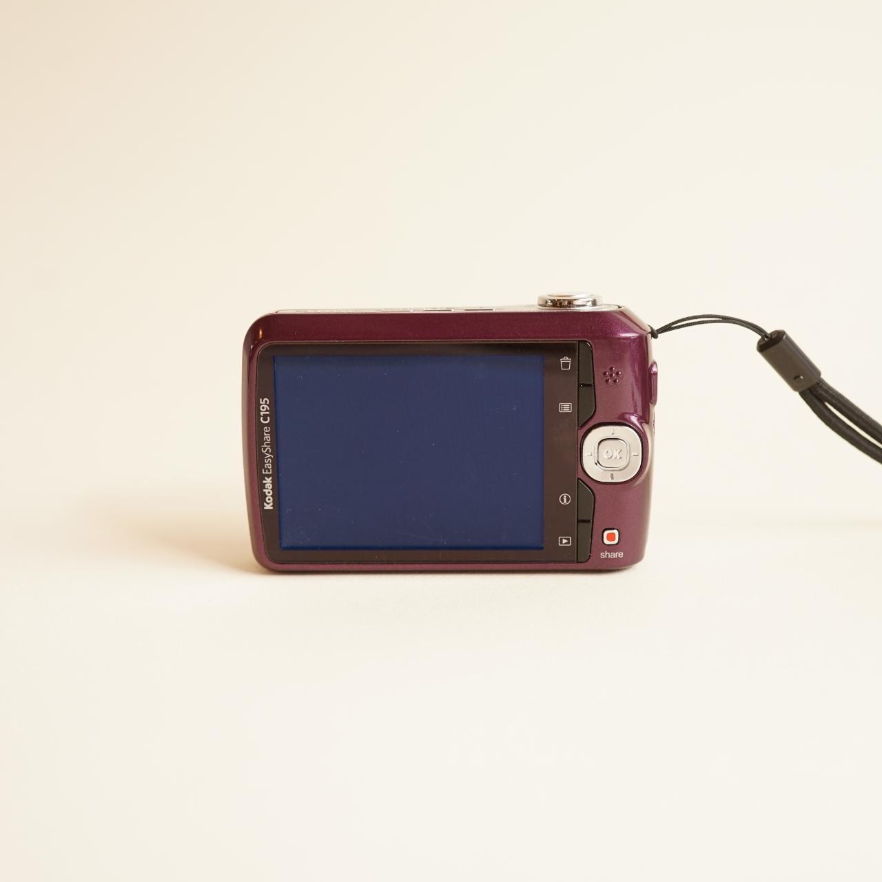 Kodak EasyShare C195 Digital Camera | 14MP | Tested & Working | Purple
