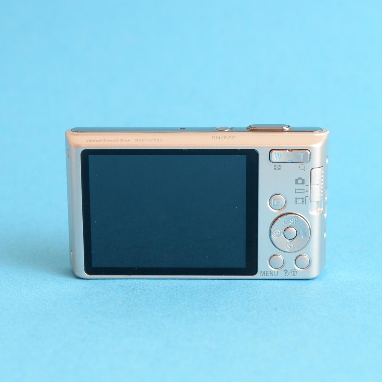 Sony Cyber-shot DSC-W730 Digital Camera | 16.1MP | Tested & Working | Silver