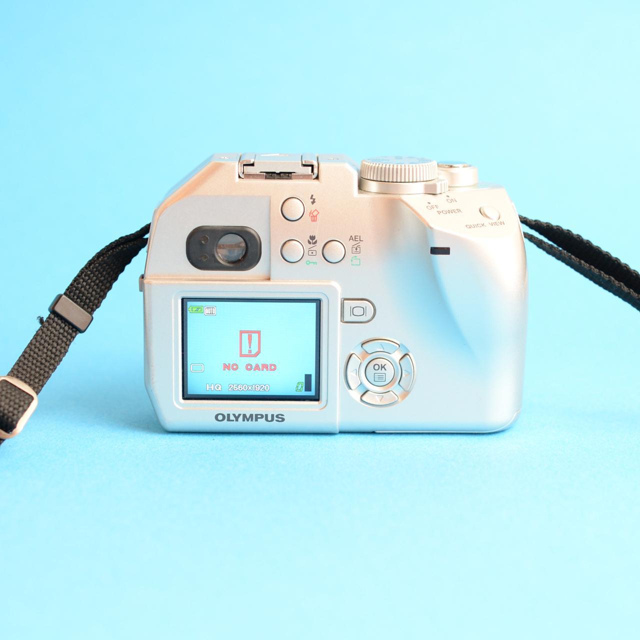 Olympus Camedia C-5000 Digital Camera | 5MP | Tested & Working | Silver
