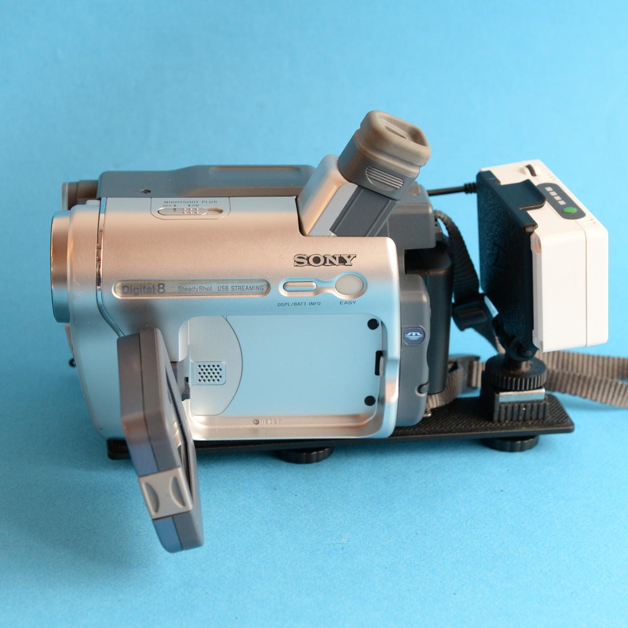 Sony Handycam DCR-TRV460 with Tapeless Accessories | Camcorder | Tested & Working | Silver