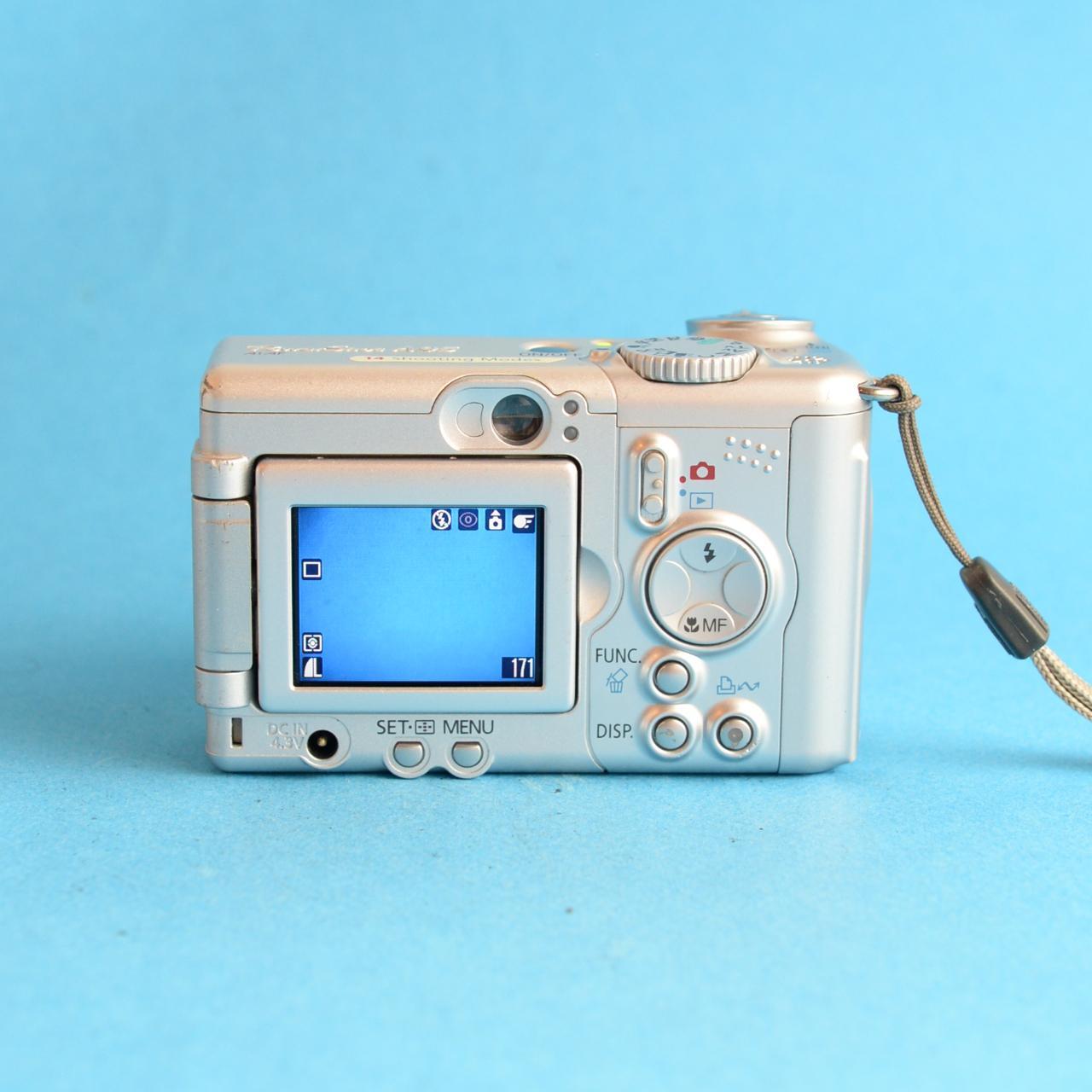 Canon PowerShot A95 w/ Selfie Screen Digital Camera | 5MP | Tested & Working | Silver