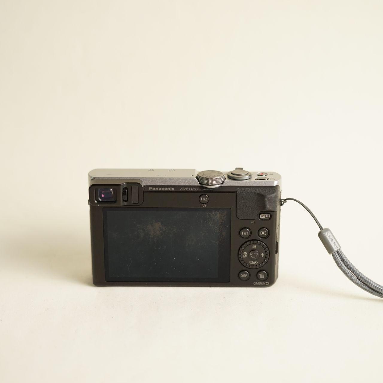 Panasonic Lumix DMC-ZS50 Digital Camera | 12.1MP | Tested & Working | Black & Silver