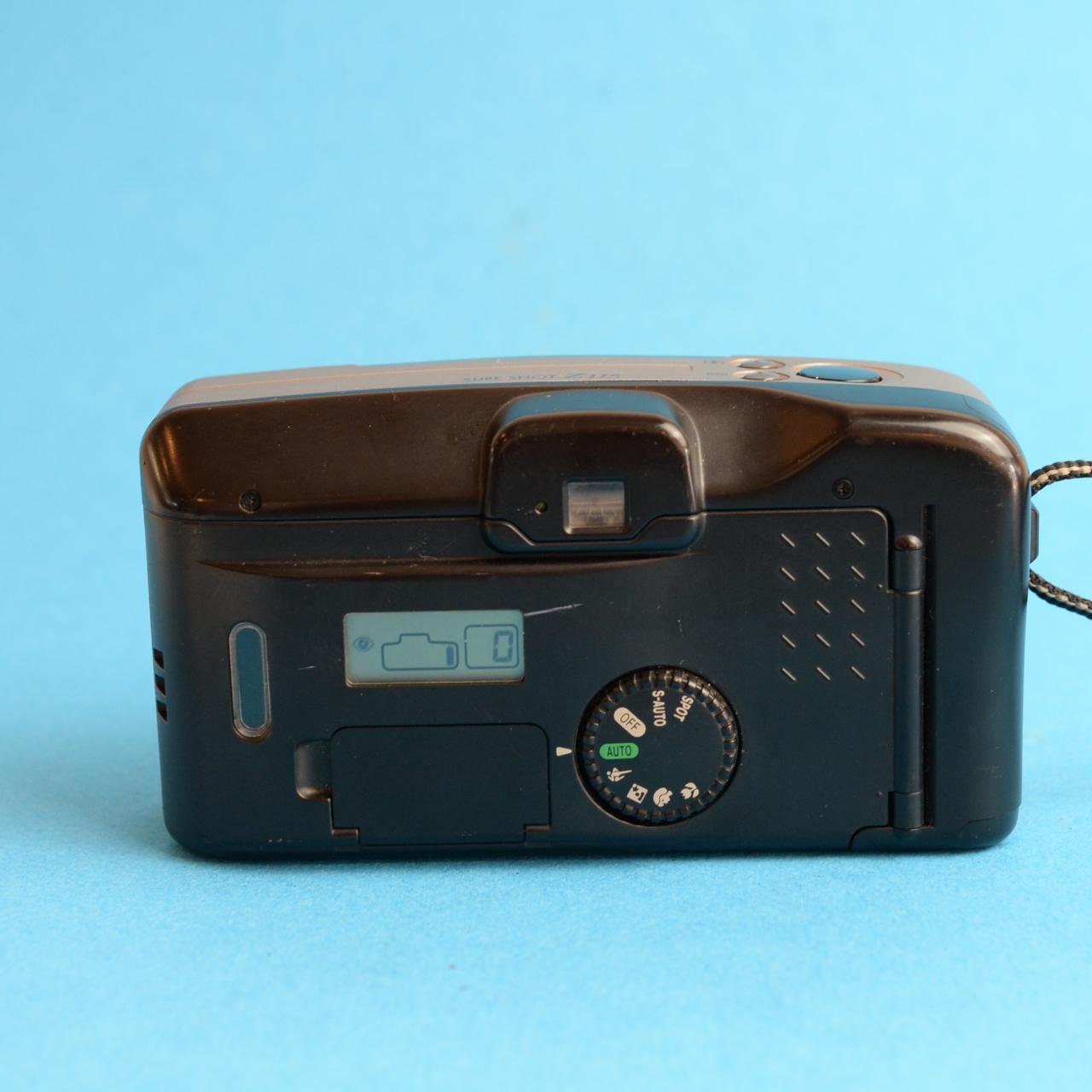 Canon SureShot Z115 Film Camera | 35mm Point & Shoot | Tested & Working | Grey
