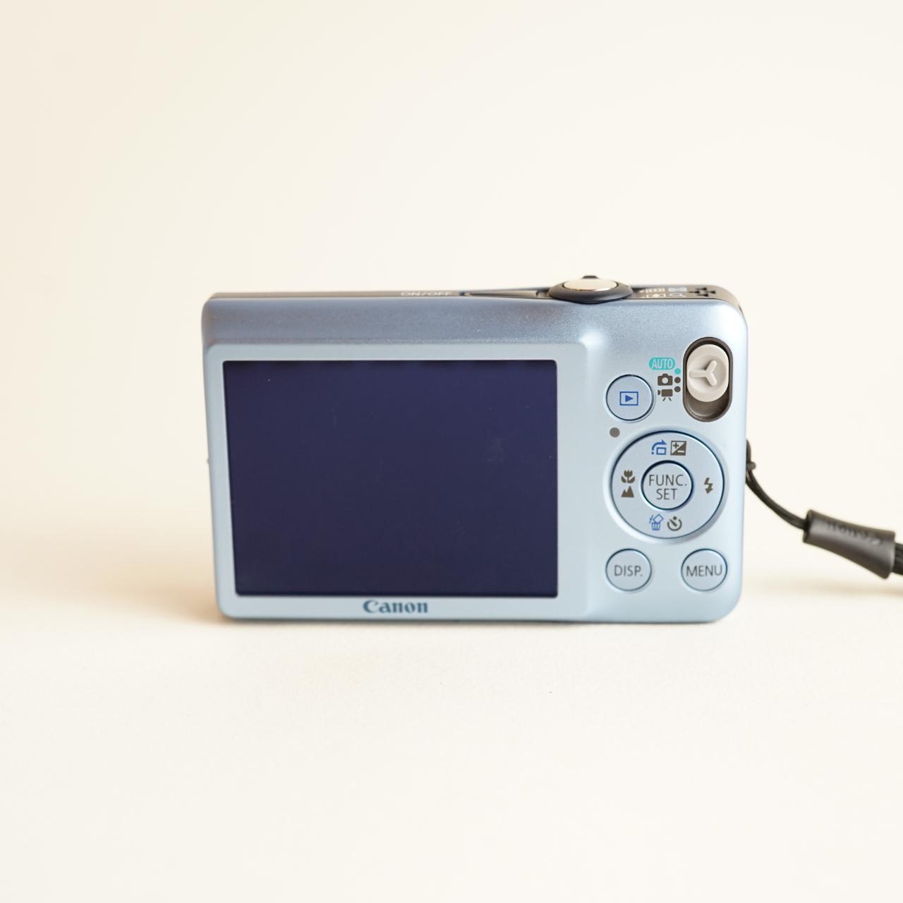 Canon PowerShot SD1300 IS Digital Camera | 12MP | Tested & Working | Blue