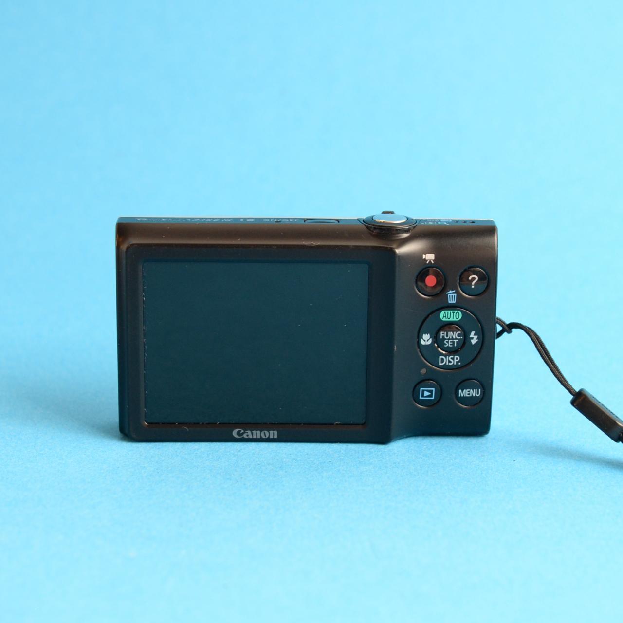 Canon PowerShot A2400 IS Digital Camera | 16MP | Tested & Working | Silver