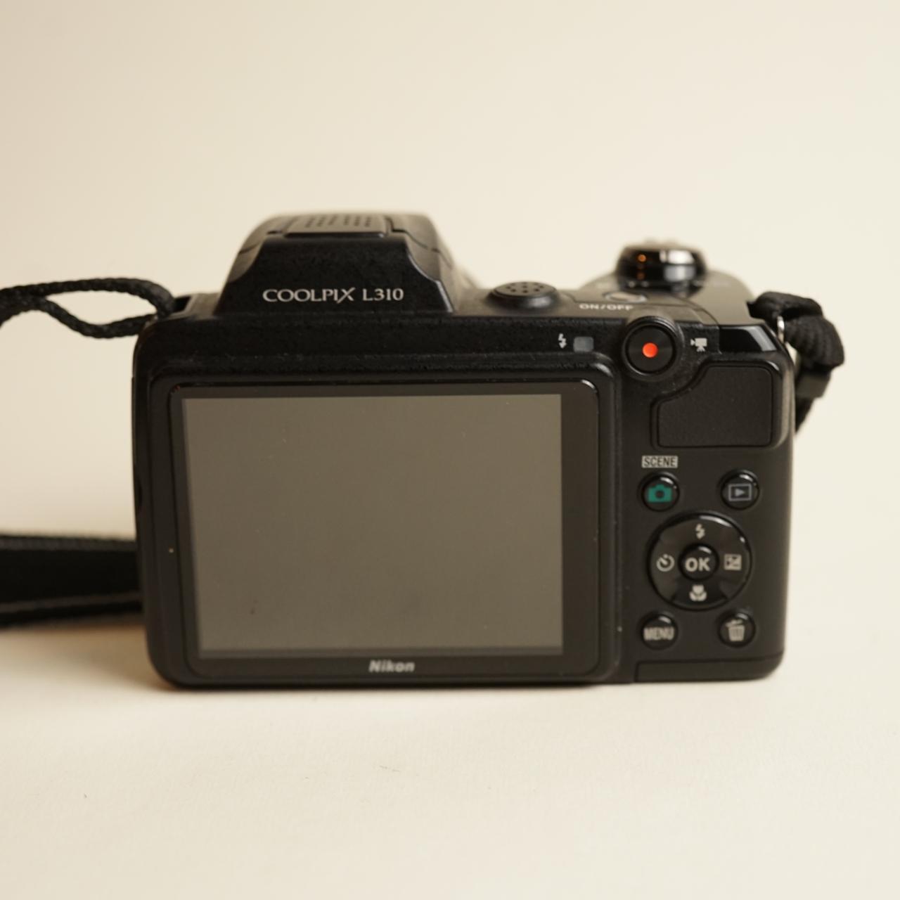 Nikon Coolpix L310 Digital Camera | 14MP | Tested & Working | Black