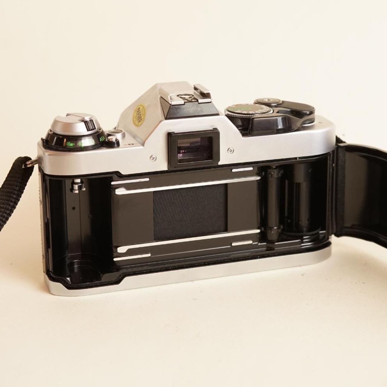 Canon AE-1 Program 35mm SLR Film Camera | Tested & Working | Black & Silver