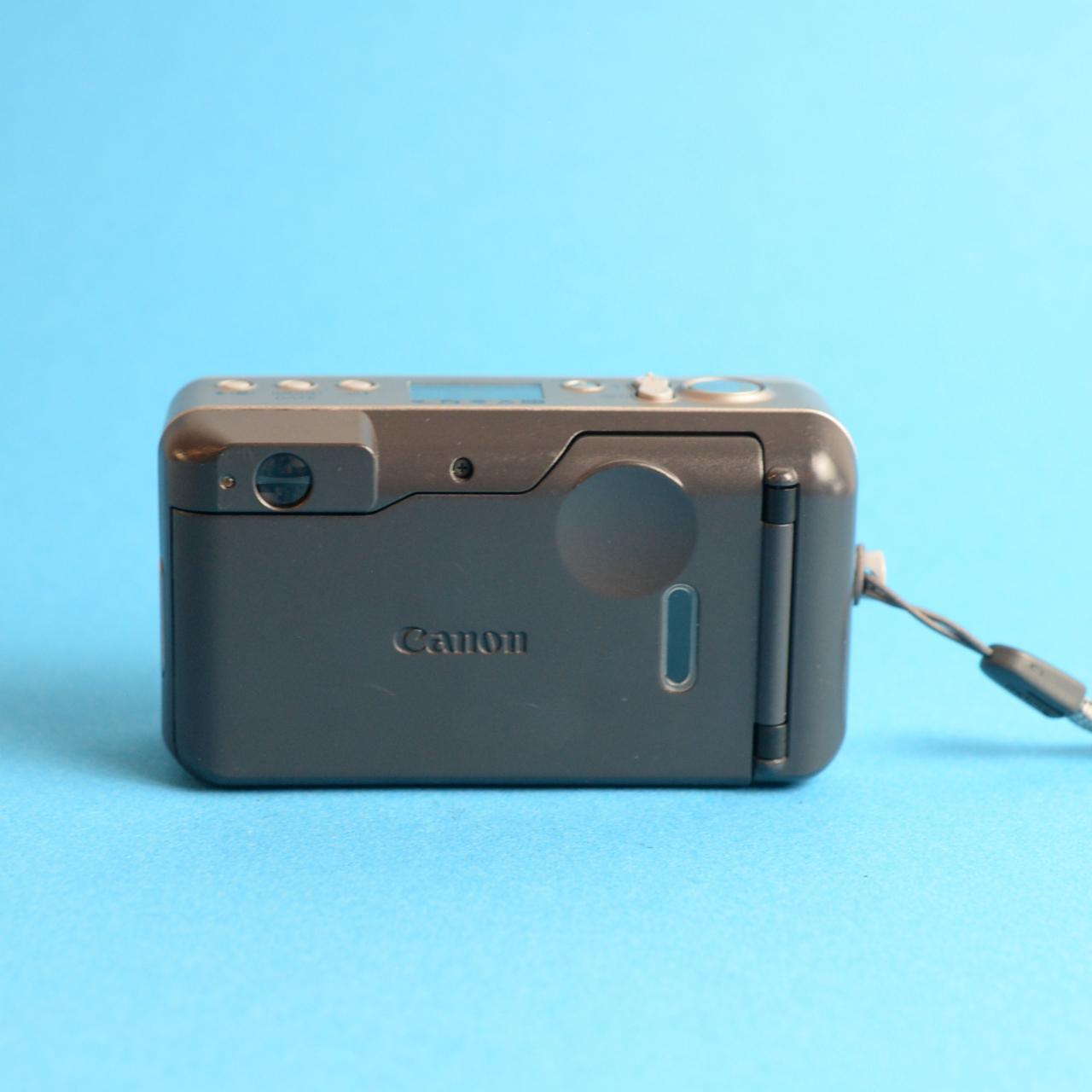 Canon Sure Shot 90u Film Camera | 35mm Point & Shoot | Tested & Working | Silver