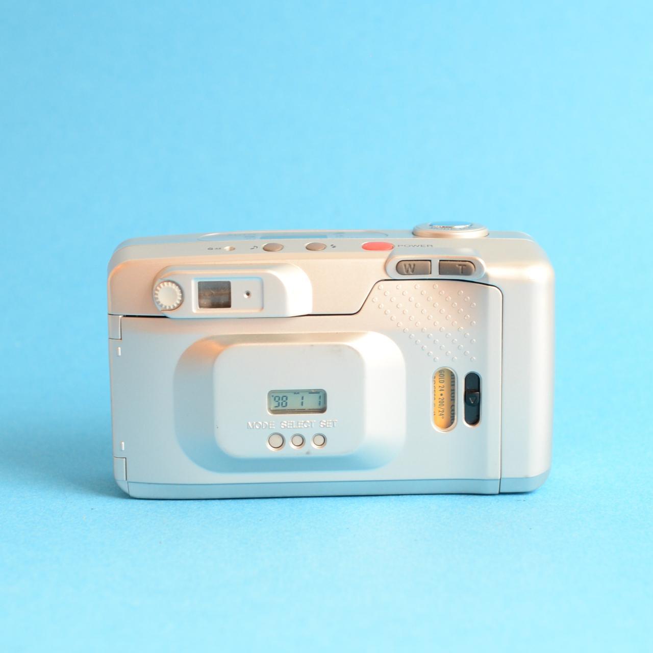 Samsung Maxima Elite 140 Film Camera | 35mm Point & Shoot | Tested & Working | Silver