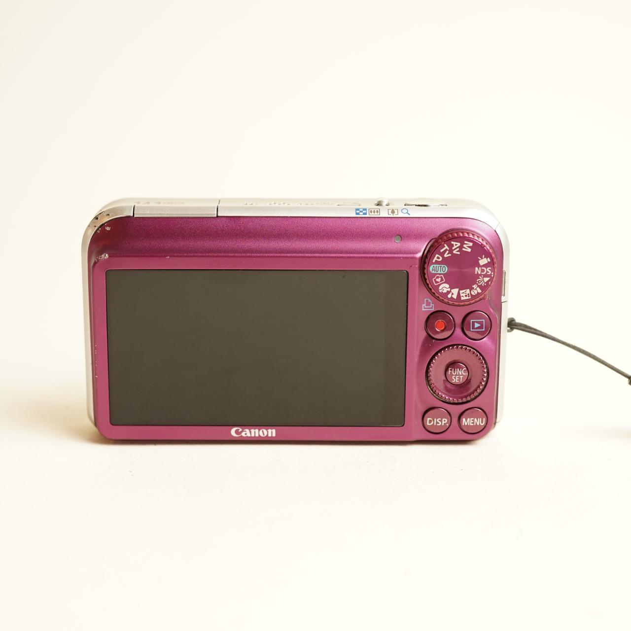 Canon PowerShot SX210 IS Digital Camera | 14.1MP | Tested & Working | Purple