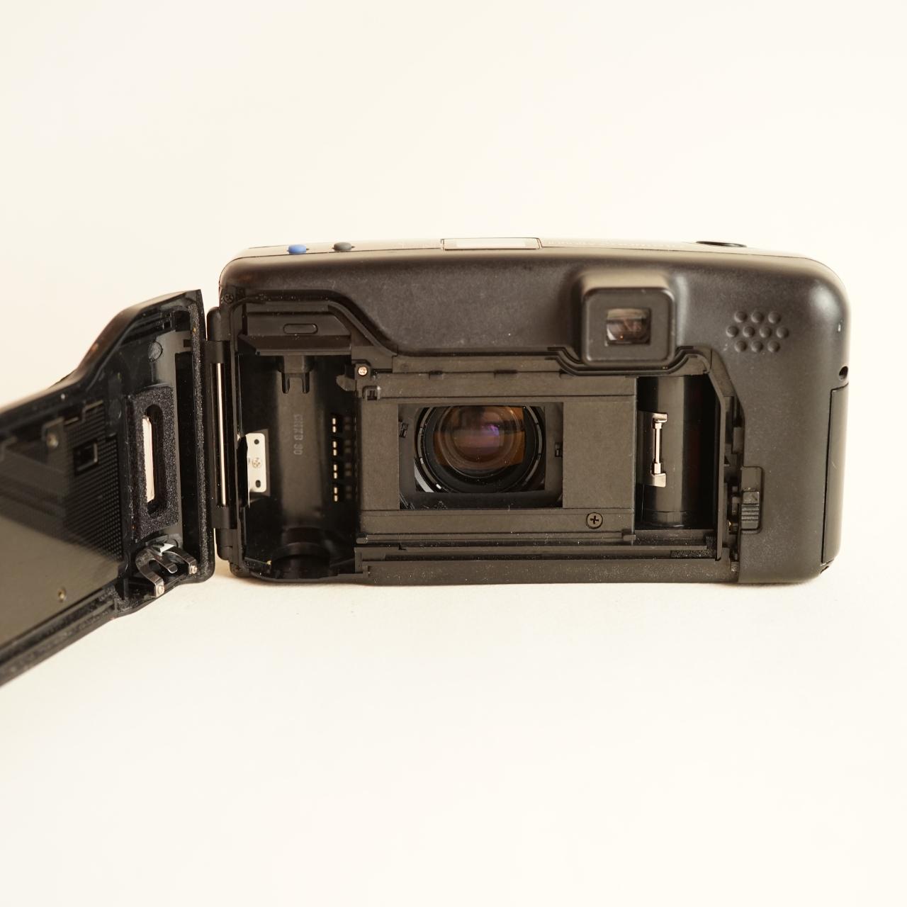 Olympus Infinity Zoom 210 35mm Film Camera | Tested & Working | Black