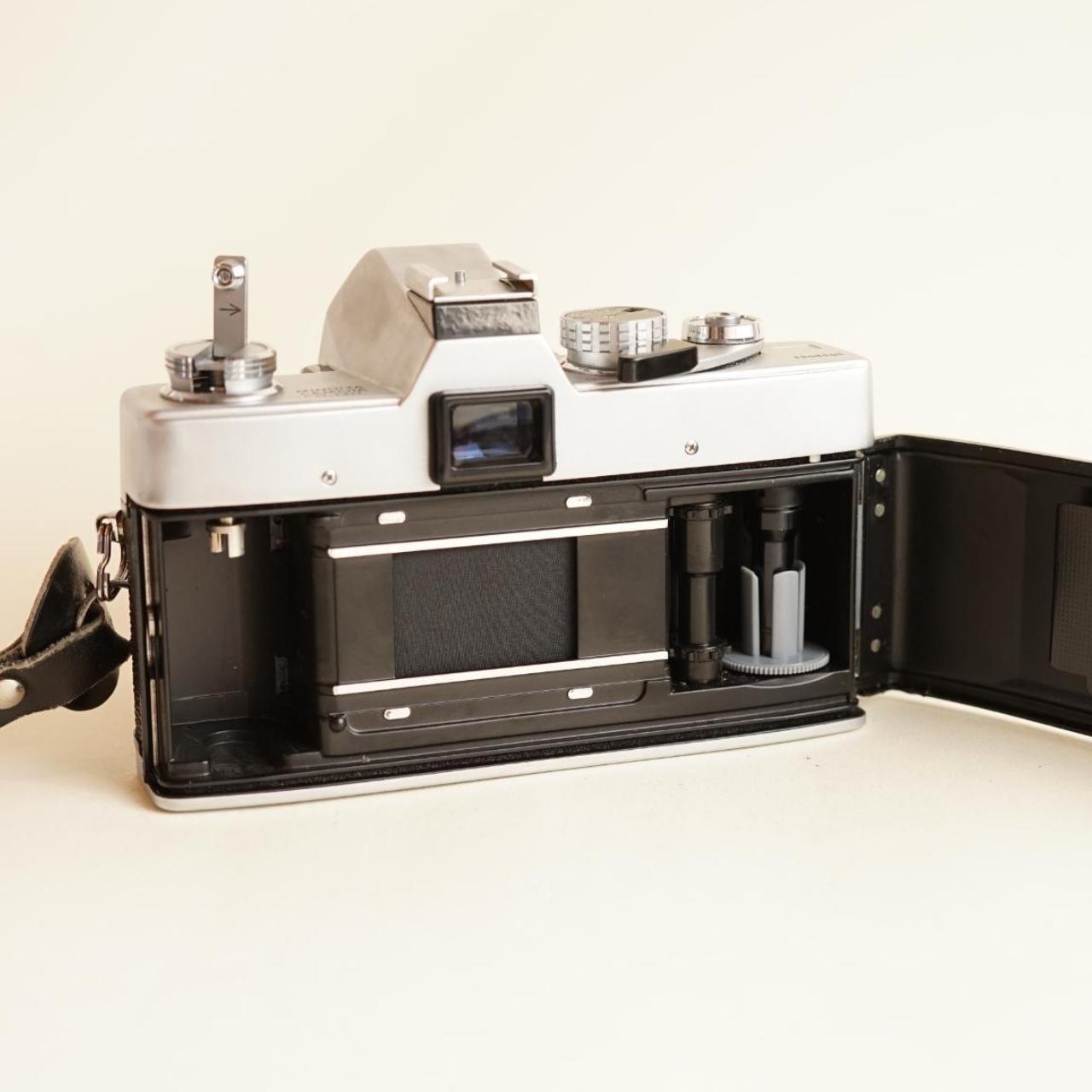 Minolta SRT 101 35mm SLR Film Camera | Tested & Working | Silver & Black