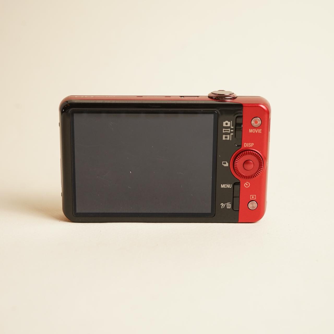 Sony CyberShot DSC-WX150 Digital Camera | 18.2MP | Tested & Working | Red