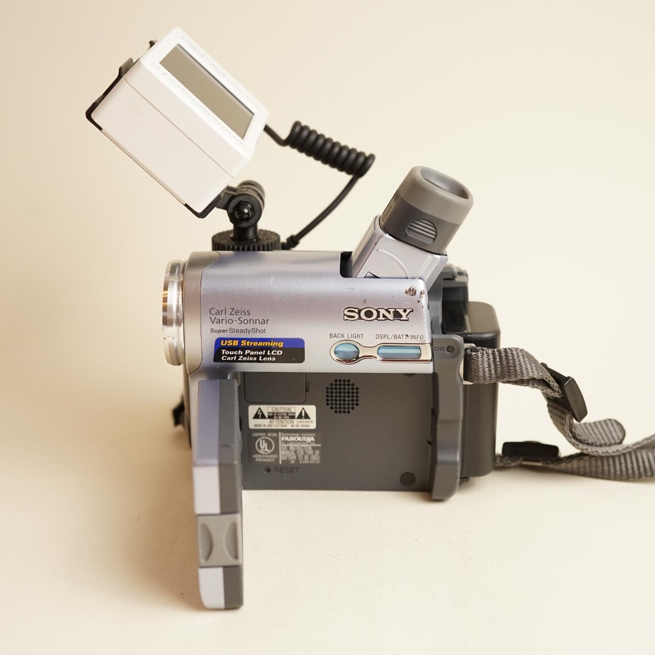 Sony Handycam DCR-TRV19 Digital Camcorder with Tapeless Setup | Camcorder | Tested & Working | Silver