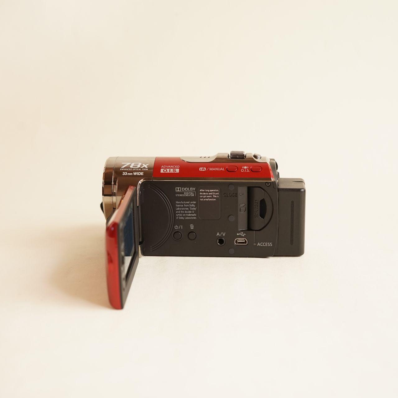 Panasonic SDR-S70 Camcorder | 1.3MP | Tested & Working | Black