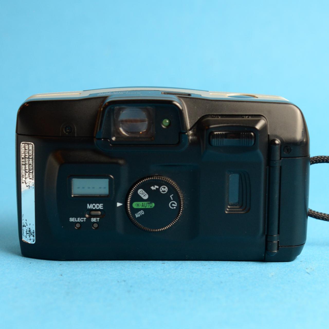 Canon SureShot 60 Zoom Date Film Camera | 35mm Point & Shoot | Tested & Working | Gold
