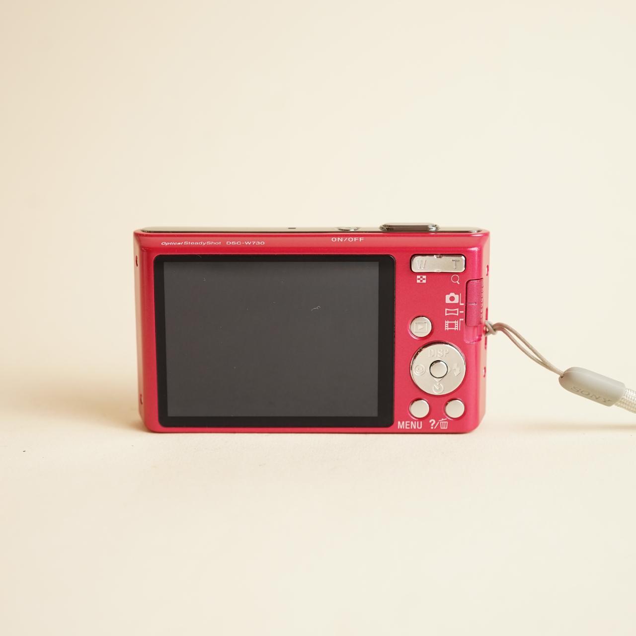 Sony Cyber-shot DSC-W730 Digital Camera | 16.1MP | Tested & Working | Pink