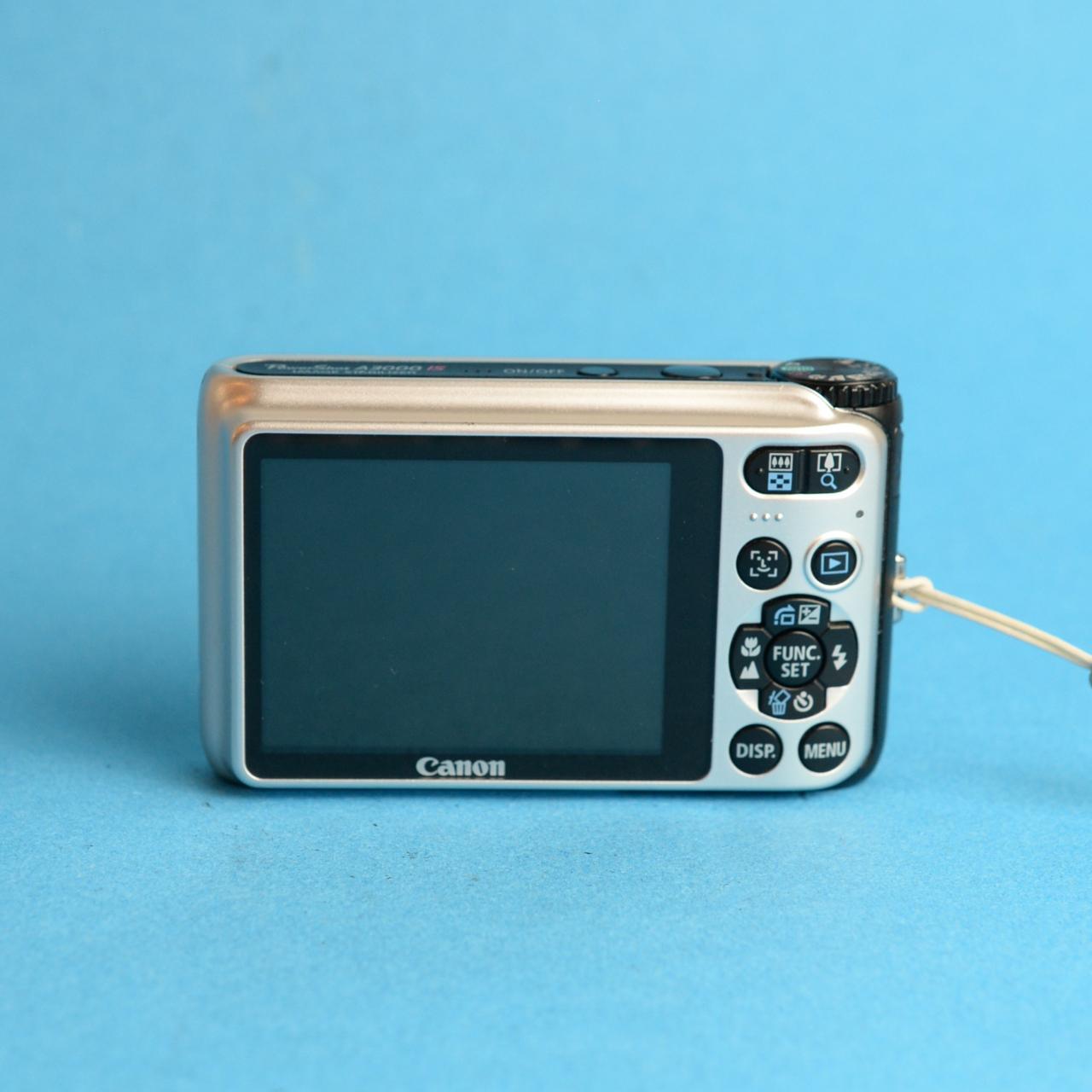 Canon PowerShot A3000 IS Digital Camera | 10MP | Tested & Working | Silver