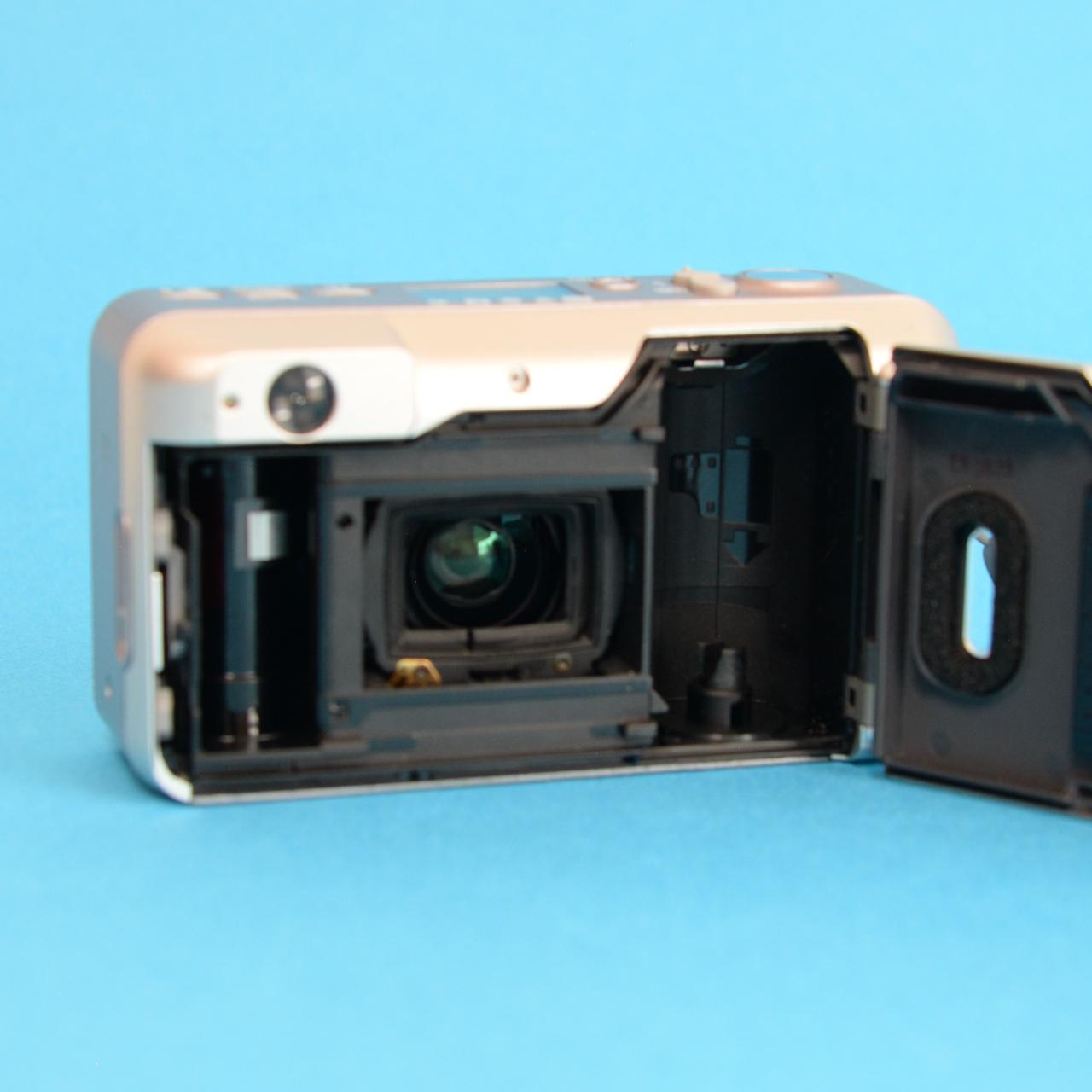 Canon Sure Shot 115u Film Camera | 35mm Point & Shoot | Tested & Working | Silver