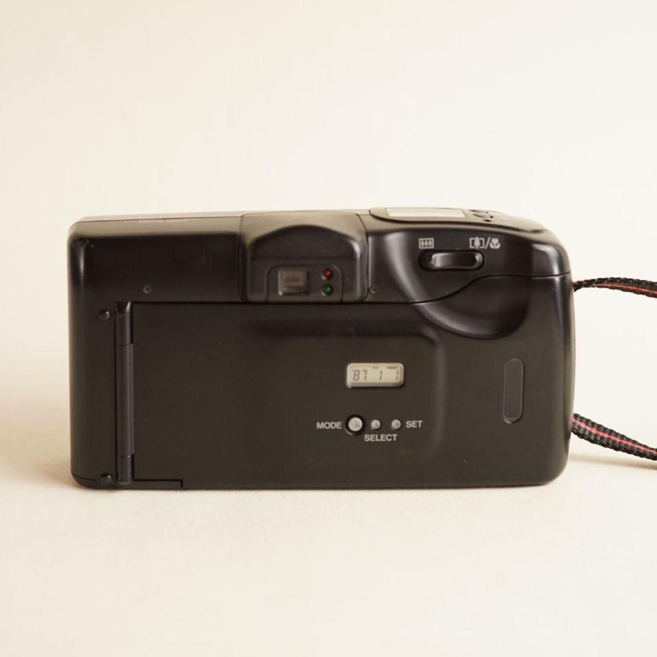 Yashica EZ Zoom 70 Film Camera | 35mm Point & Shoot | Tested & Working | Black