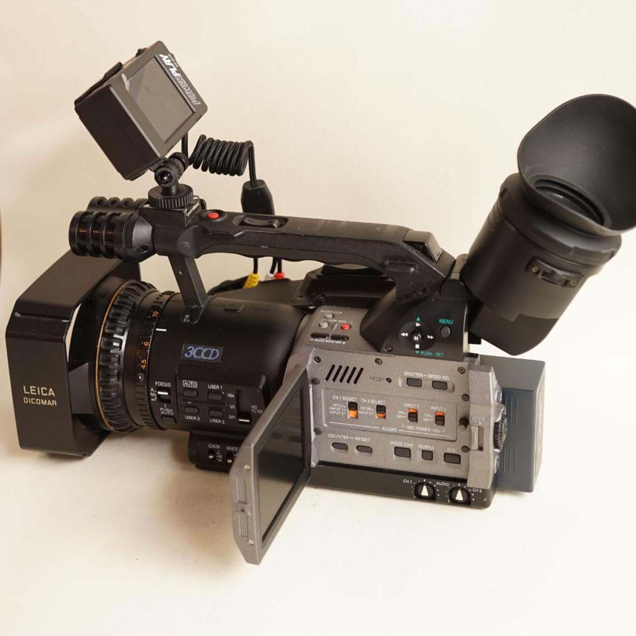 Panasonic AG-DVX100A Mini DV Camcorder with Tapeless Setup | Camcorder | Tested & Working | Black