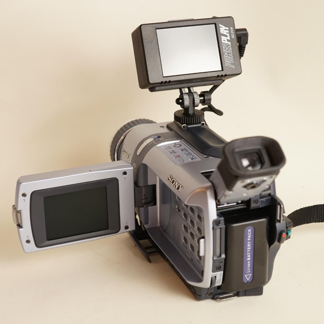Sony Handycam DCR-TRV340 Digital8 Camcorder with Tapeless Setup | Camcorder | Tested & Working | Silver
