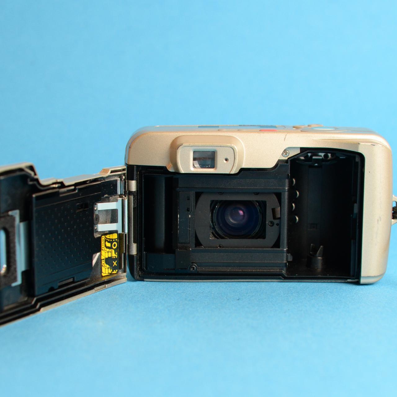 Samsung Maxima Zoom 70 GL | 35mm Point & Shoot Film Camera | Tested & Working | Gold